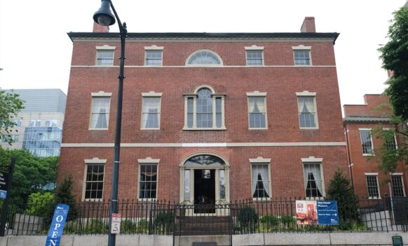 A photo of the exterior of Otis House.