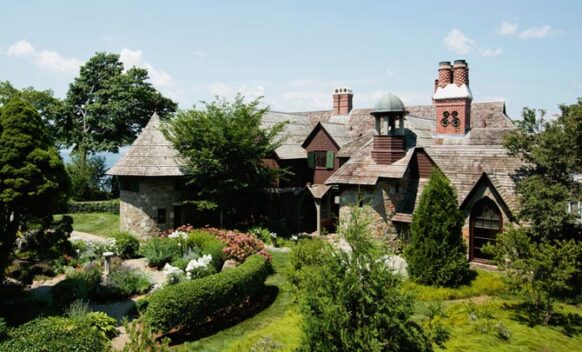 An exterior photo of Beauport, the Sleeper-McCann House