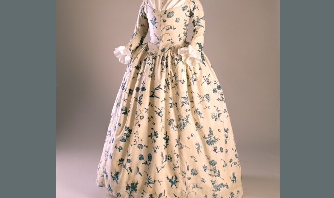 A dress with a floral print.