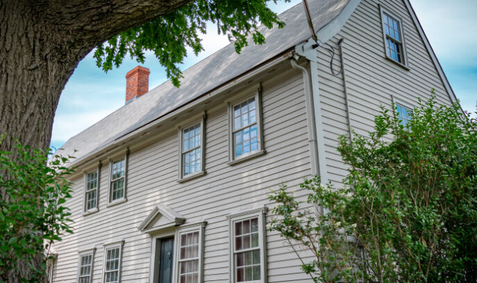 A photo of the exterior of a residence.